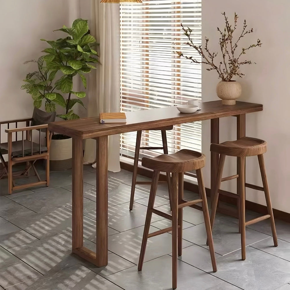 VALTRION Modern Solid Wood Bar Table - Cassa Haus Singapore