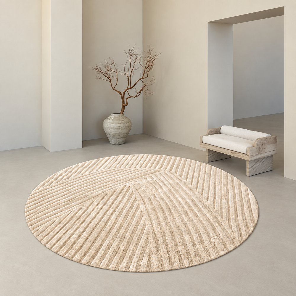 AMARUNE Wabi Sabi Round Rug - Cassa Haus Singapore