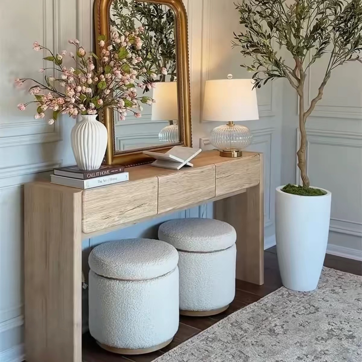 KOVEN Modern Solid Wood Console Table - Cassa Haus Singapore