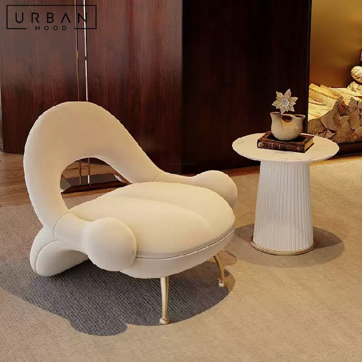 ALIYA Modern Boucle Lounge Chair