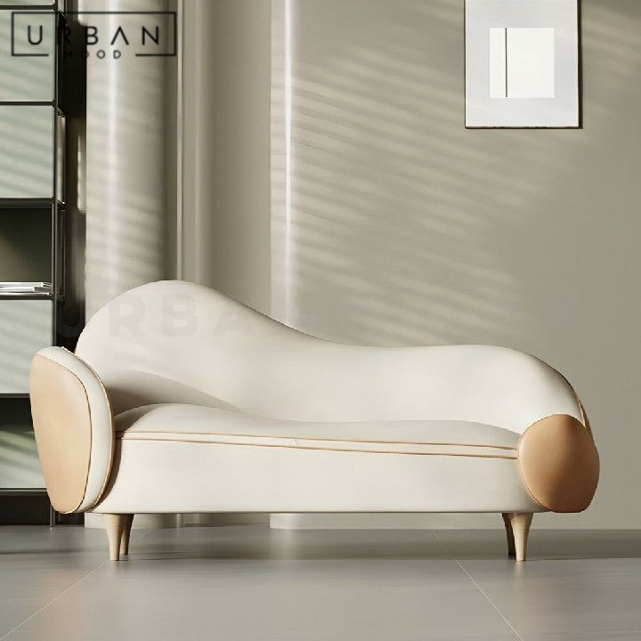 ADAMO Modern Leather Sofa