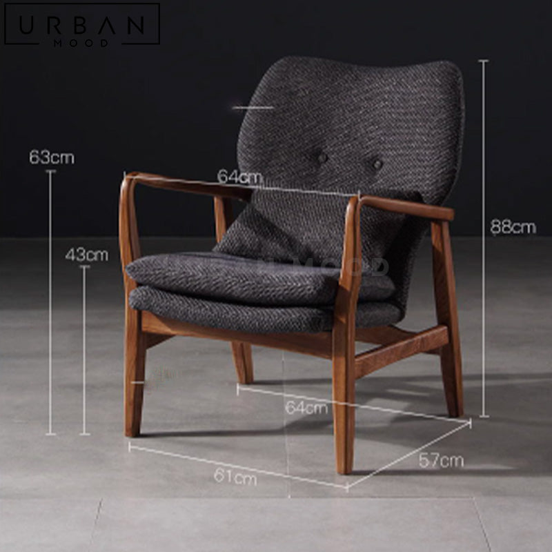 ADAMS Modern Boucle Leisure Chair