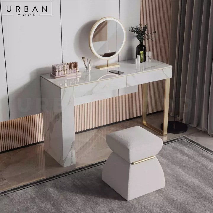 DEEL Modern Sintered Stone Vanity Table