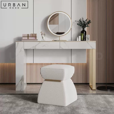 DEEL Modern Sintered Stone Vanity Table