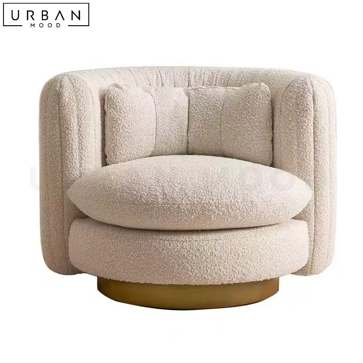 ADELAIDE Modern Sherpa Leisure Chair