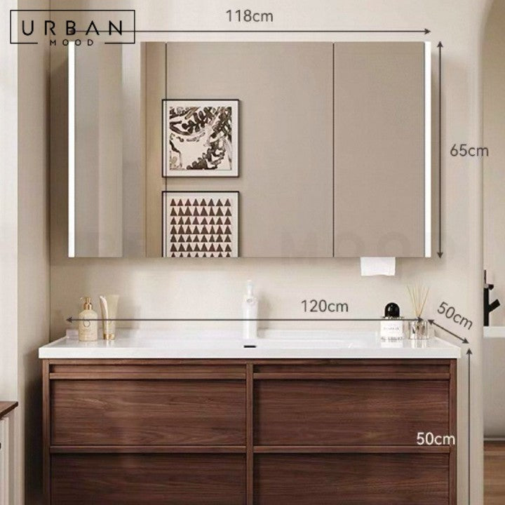 ADEMI Modern Bathroom Vanity Cabinet