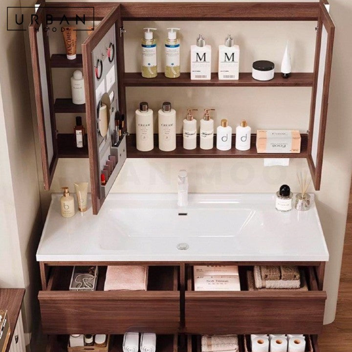 ADEMI Modern Bathroom Vanity Cabinet