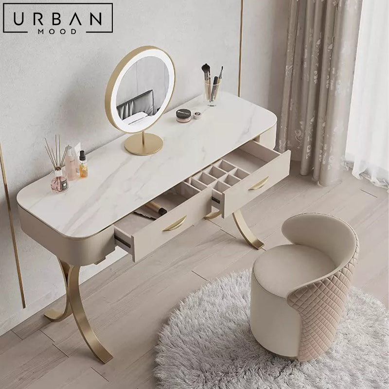 ADIRA Modern Vanity Table Set