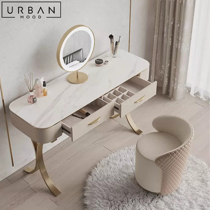ADIRA Modern Vanity Table Set