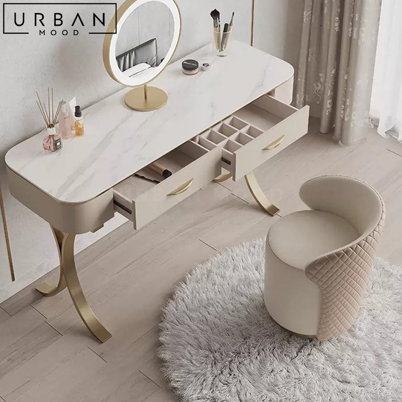 ADIRA Modern Vanity Table Set