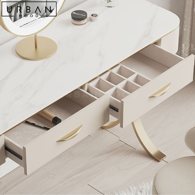 ADIRA Modern Vanity Table Set