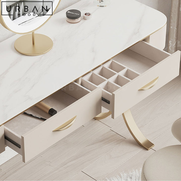 ADIRA Modern Vanity Table Set
