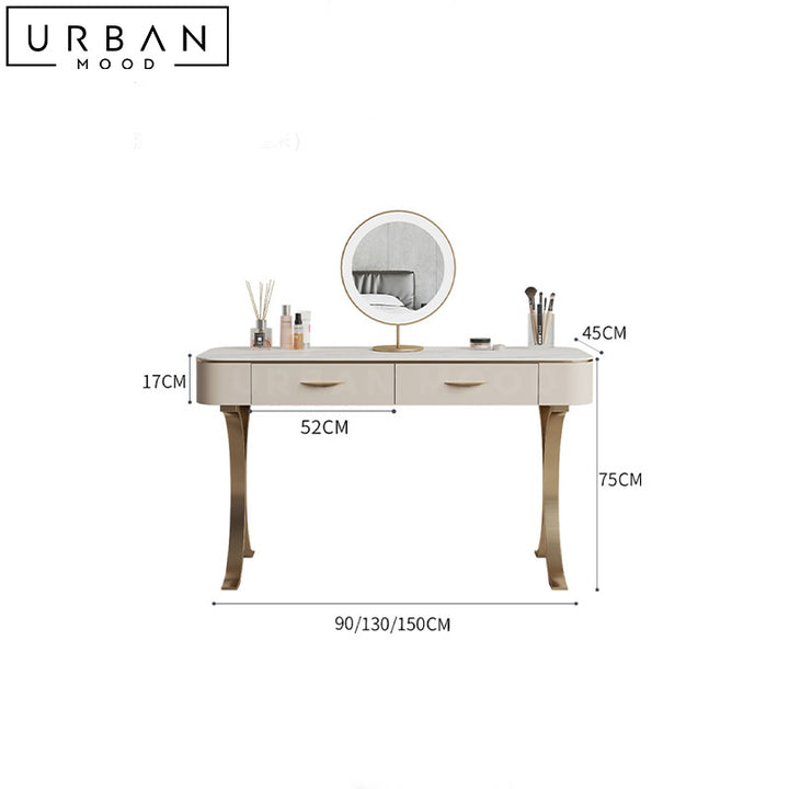 ADIRA Modern Vanity Table Set