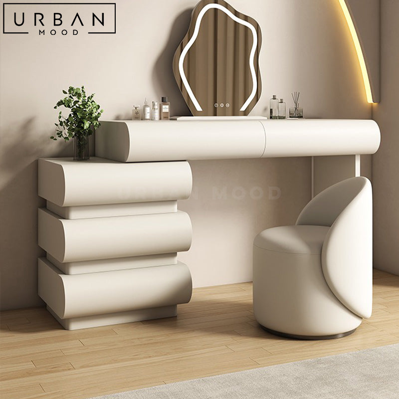 ADNAN Modern Vanity Table Set