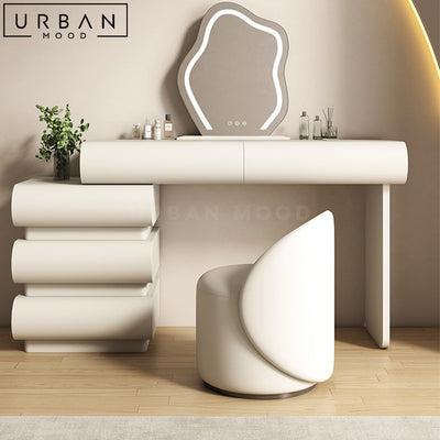 ADNAN Modern Vanity Table Set