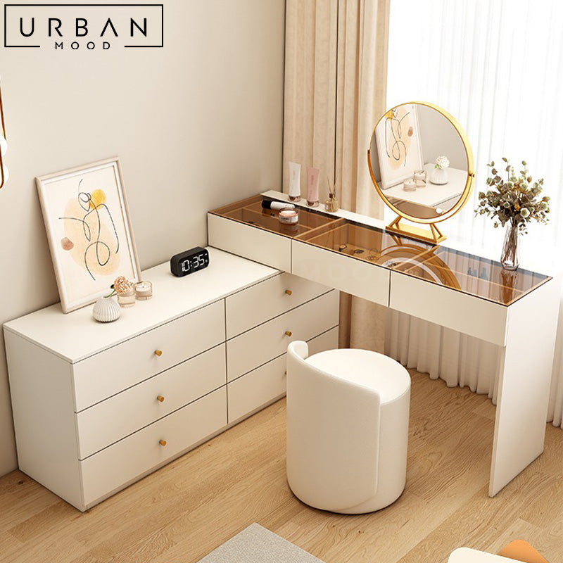 ADRE Modern Vanity Table Set