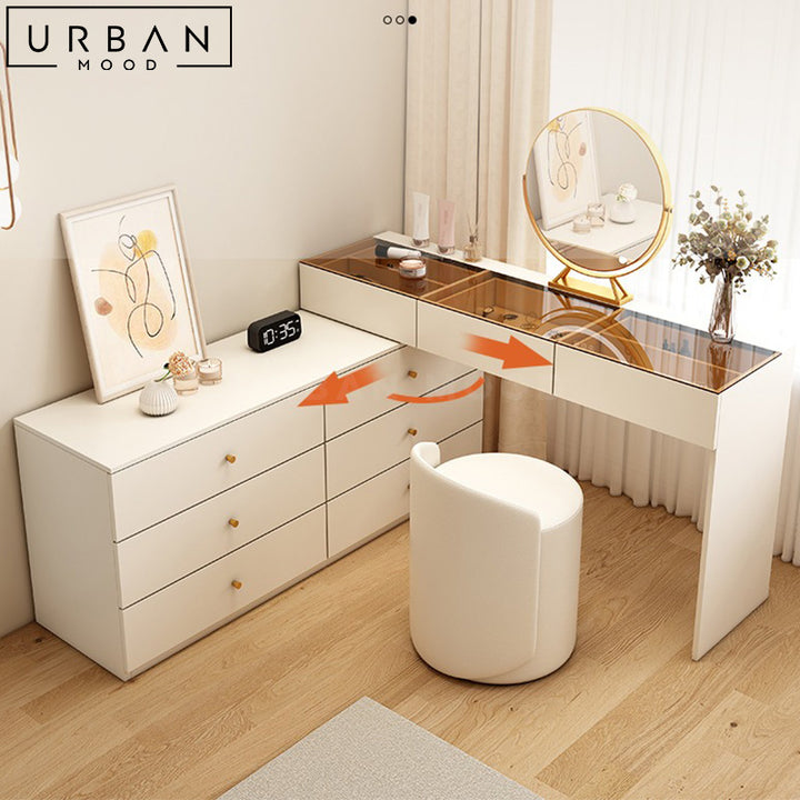 ADRE Modern Vanity Table Set