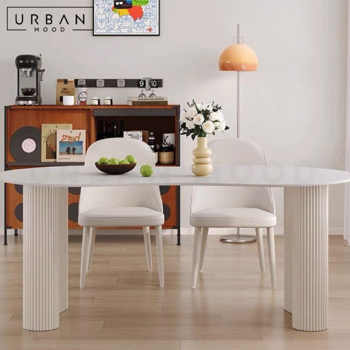 ADRIANA Modern Sintered Stone Dining Table