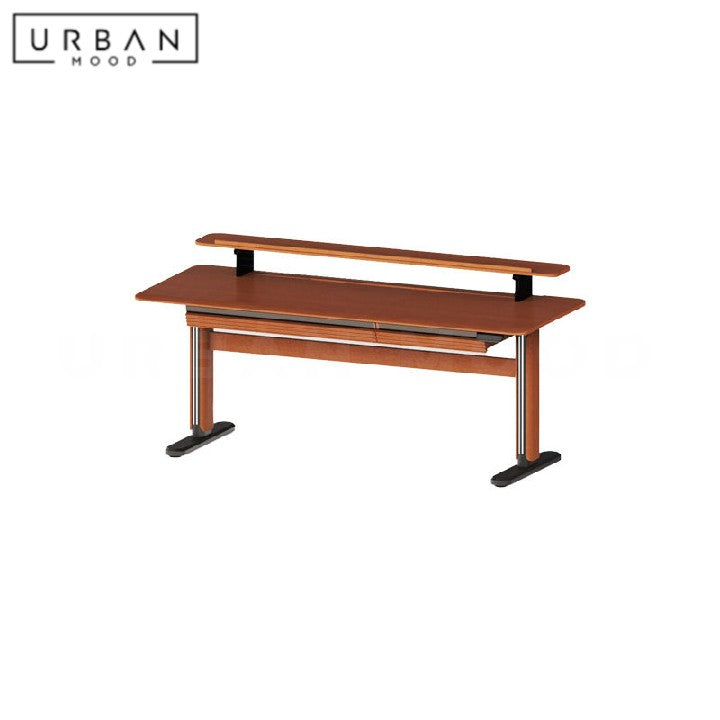 ADRI Modern Solid Wood Adjustable Study Table