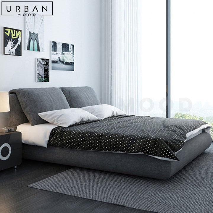 AENON Modern Fabric Storage Bed