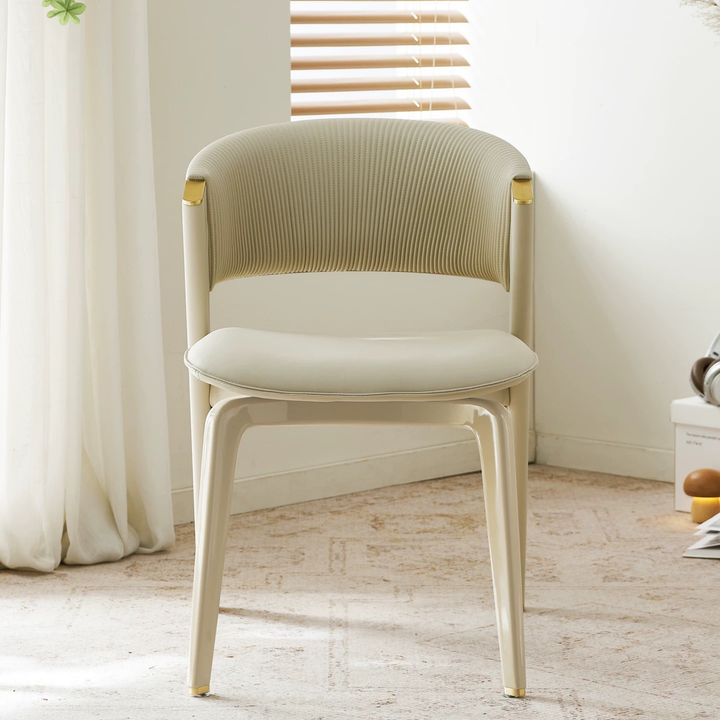 AEROV Modern Leather Dining Chair - Urban Mood Singapore