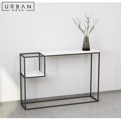 AETHER Modern Marble Console Table