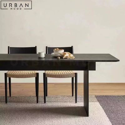 AGGIE Modern Solid Wood Dining Table