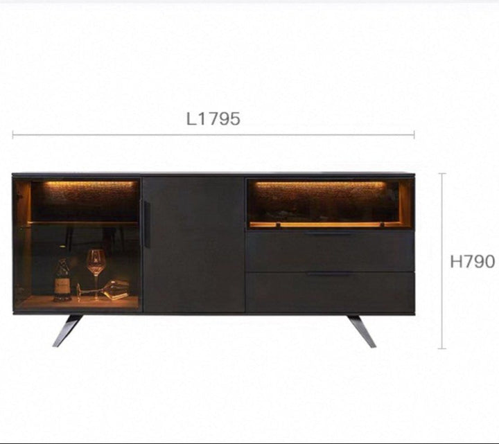 AGILE Modern Solid Wood Sideboard - Urban Mood Singapore