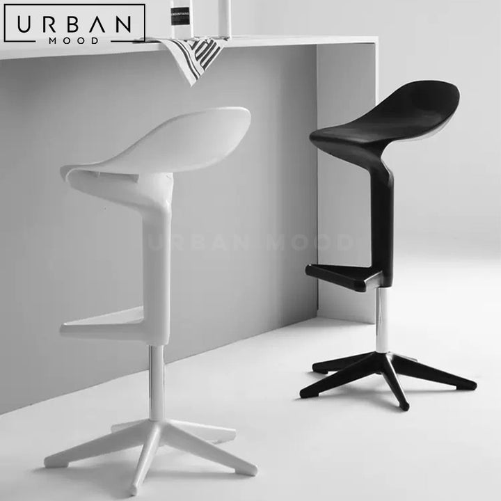 AGNES Modern Swivel Bar Stool