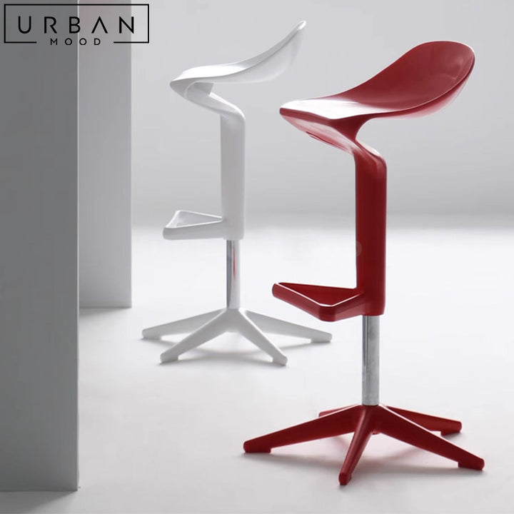 AGNES Modern Swivel Bar Stool