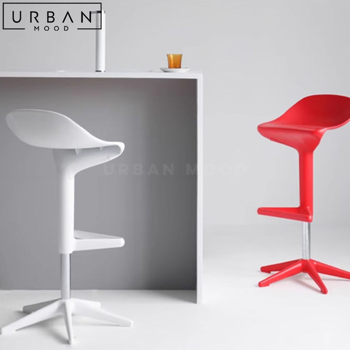 AGNES Modern Swivel Bar Stool