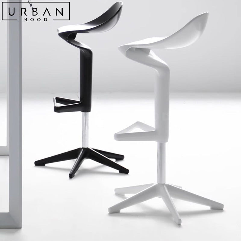 AGNES Modern Swivel Bar Stool