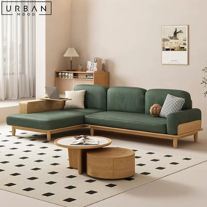 AINO Japandi Fabric Sofa – Urban Mood