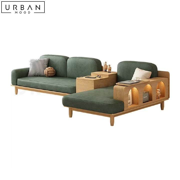 AINO Japandi Fabric Sofa