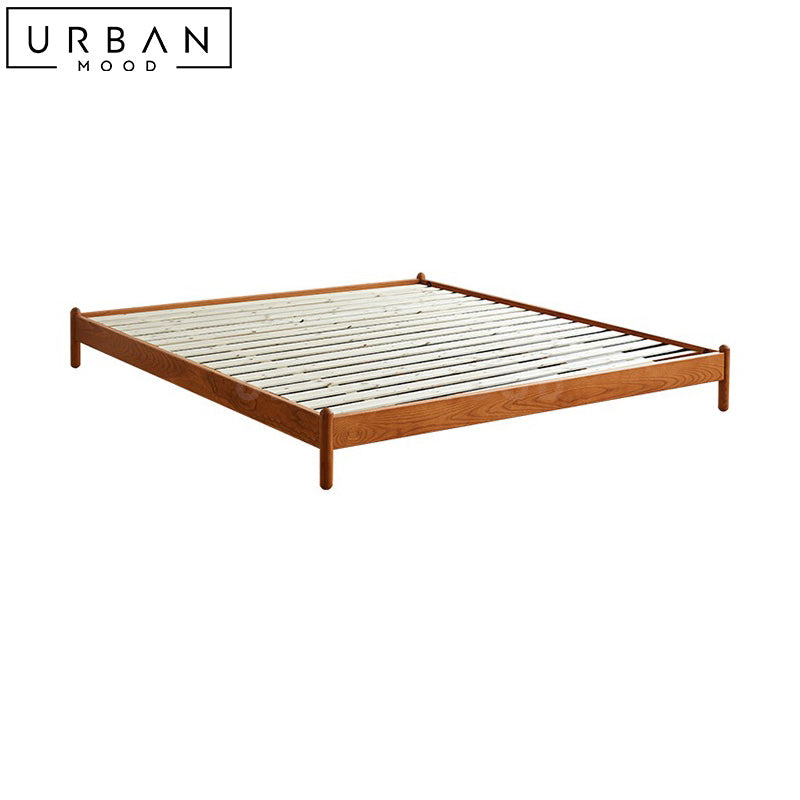 ALCIA Scandinavian Solid Wood Bedframe