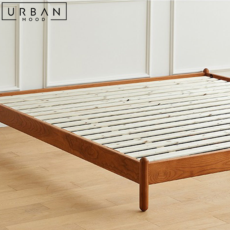 ALCIA Scandinavian Solid Wood Bedframe