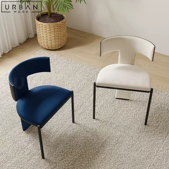 ALCINA Modern Velvet Dining Chair
