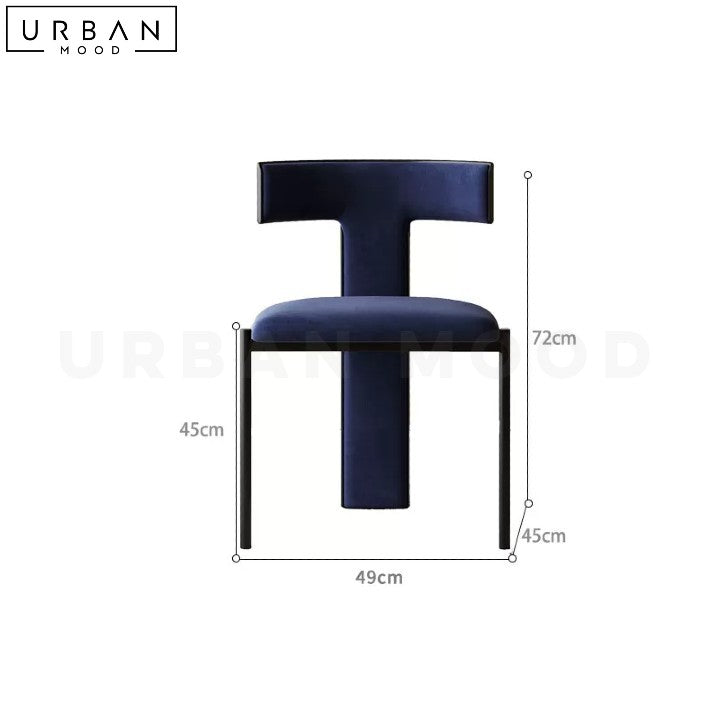 ALCINA Modern Velvet Dining Chair