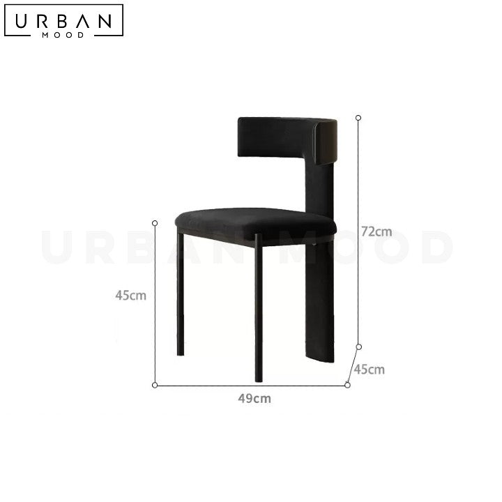 ALCINA Modern Velvet Dining Chair