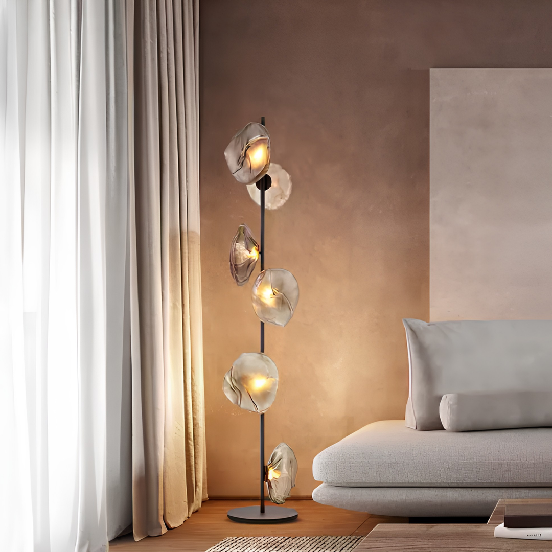 ALCOVE Modern Glass Floor Lamp - Urban Mood Singapore