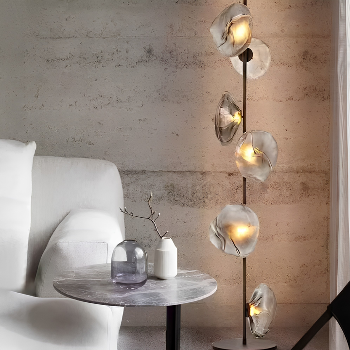ALCOVE Modern Glass Floor Lamp - Urban Mood Singapore