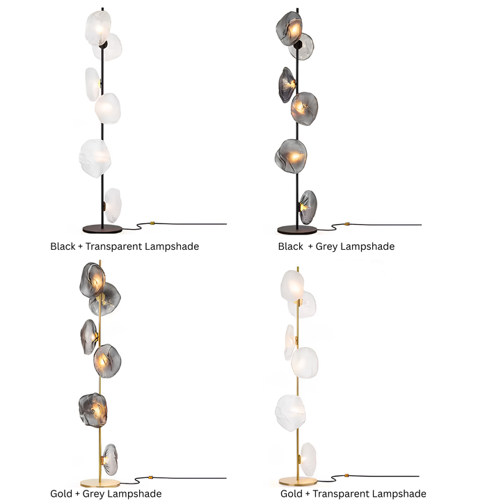 ALCOVE Modern Glass Floor Lamp - Urban Mood Singapore