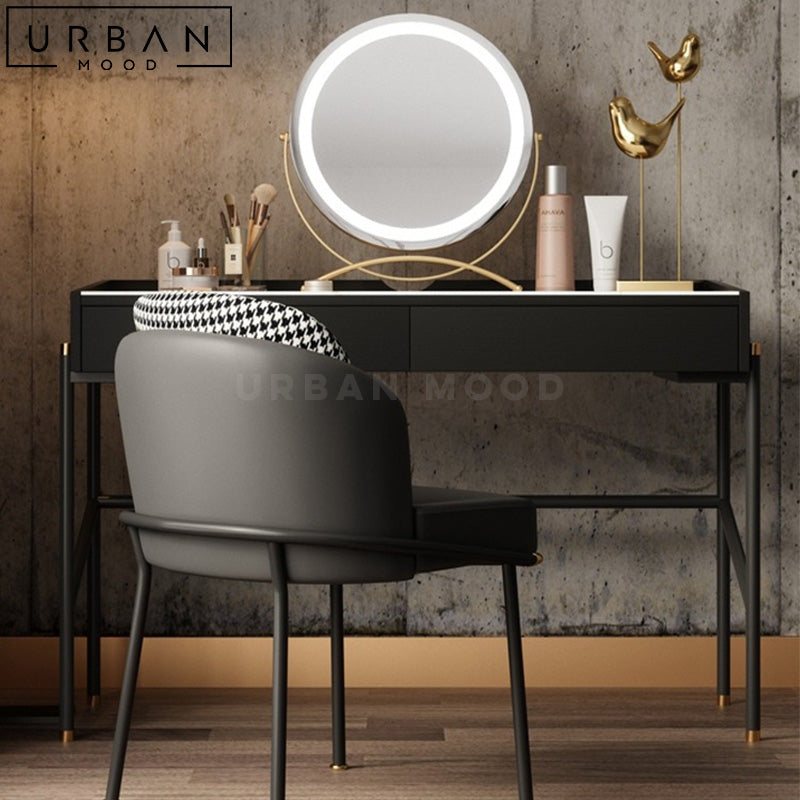 ALEXE Modern Vanity Table Set