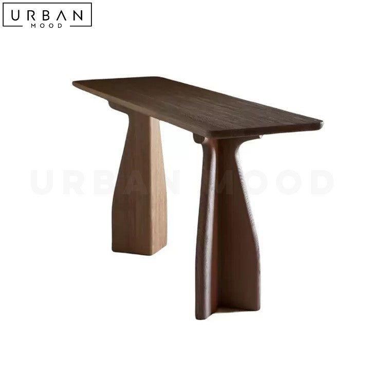 ALINA Modern Solid Wood Console Table