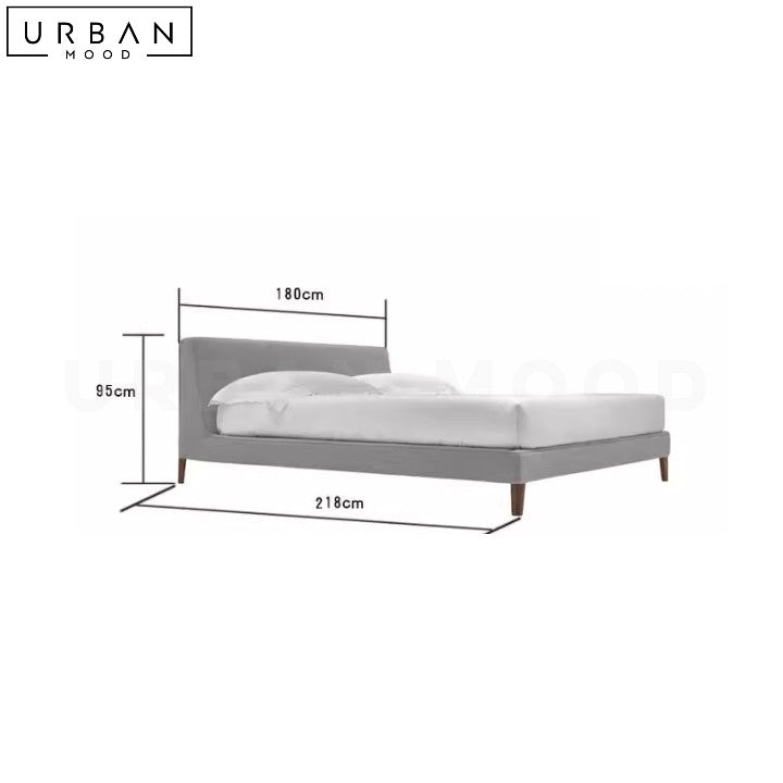 PORCI Modern Fabric Bedframe