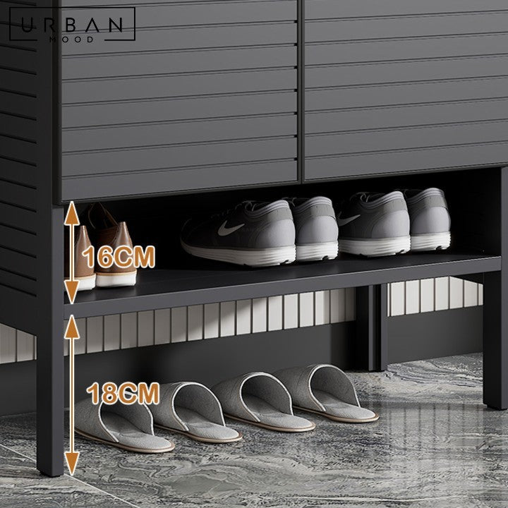 ALLAIN Modern Outdoor Shoe Cabinet