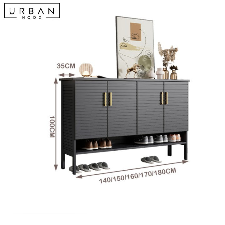 ALLAIN Modern Outdoor Shoe Cabinet