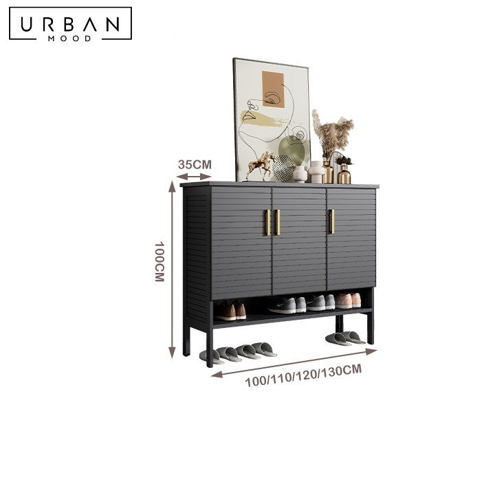 ALLAIN Modern Outdoor Shoe Cabinet