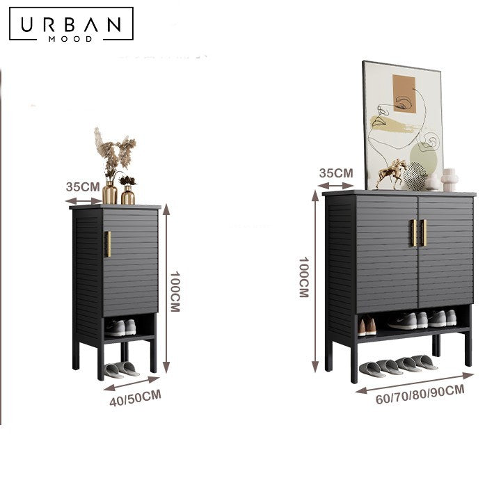 ALLAIN Modern Outdoor Shoe Cabinet