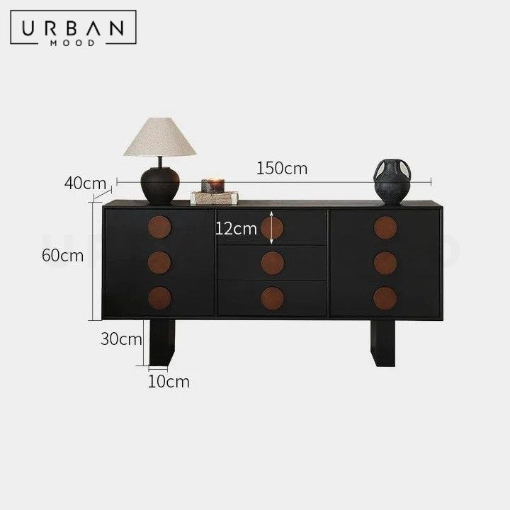 ALLAR Solid Wood Chest Of Drawers